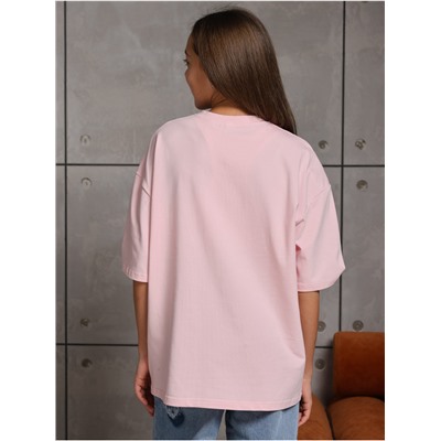 Футболка "Базовая" Розовый Девочка