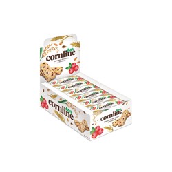«Cornline», зерновой батончик с клюквой, 30 г (упаковка 18 шт)