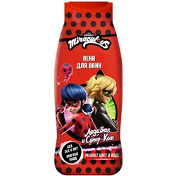 Леди Баг и Супер-Кот Пена для ванн меняет цвет в воде 400 мл