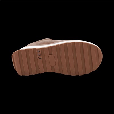 Ботинки на меху ZD3 бежевые