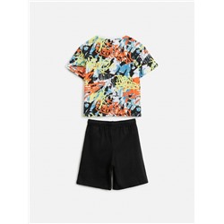 Набор детский для мальчиков ((1)футболка и (2)шорты) Kabi