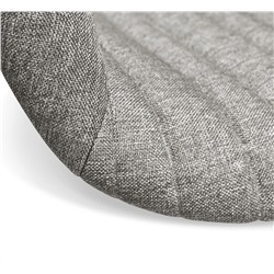 Стул полубарный SHT-ST31-С1/S94-1
                        пепельный / прозр. лак / черный муар