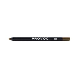 Provoc Гелевый карандаш-подводка для глаз водостойкий / Semi Permanent Gel Eye Liner №80 Practically Magic
