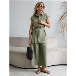 Блузка из легкого хлопкового поплина