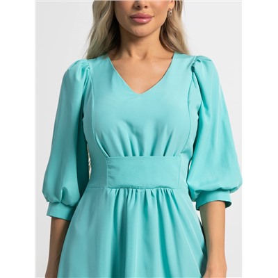 Платье Мадлен (бирюзовое) П15466-18М