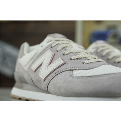Премиальные New Balance 574 из натуральной замши