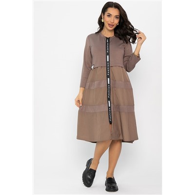Платье Наири (какао) П14428-5М