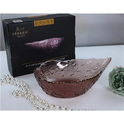 588-583 Салатник 21х16х6см в под.уп.(х12)Стекло