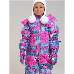 Варежки-краги для девочки