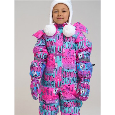 Варежки-краги для девочки