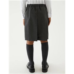 Girls' Slim Fit Permanent Pleats School Skirt (2-18 Yrs)