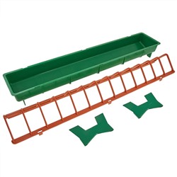 Кормушка для крупных птиц (с перемычкой ) 150х150х800 мм 232