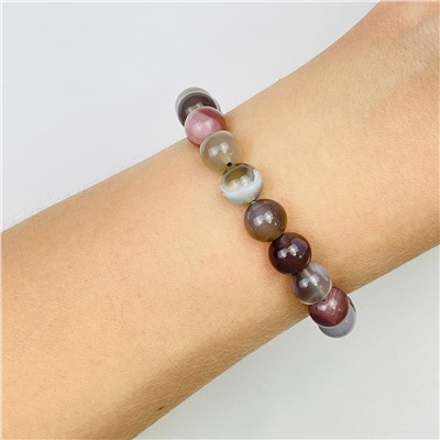 Радуга Самоцветов Браслет из Ботсванского агата