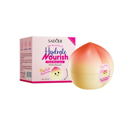Крем для рук с Персиком SADOER Peach Hand Cream, 50 гр