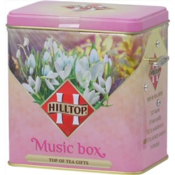 HILLTOP. Музыкальная шкатулка. Белые подснежники 100 гр. жест.банка