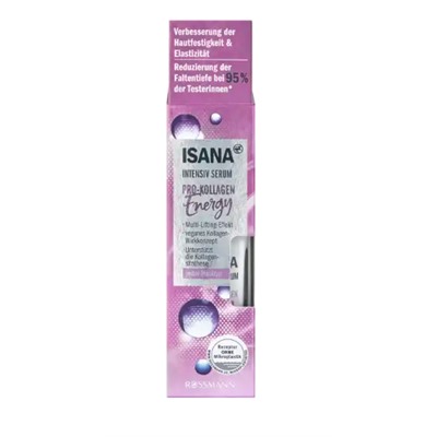 ISANA Pro-Kollagen Intensiv Serum für einen Multi-Lifting Effekt Интенсивная сыворотка с проколлагеном для мультилифтингового эффекта, 30 мл