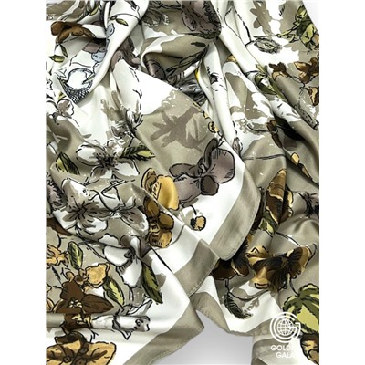 Платок шелковый большой "Парижанка" Арт 2428/21