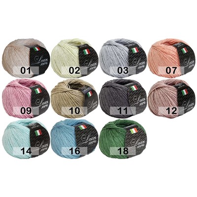 Пряжа Сеам Linen 100