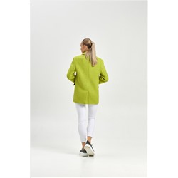Пальто женское демисезонное 27100 лайм