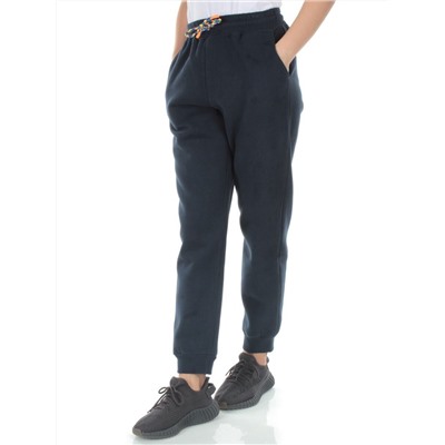M047 DK. BLUE Брюки спортивные утепленные женские (85% хло
