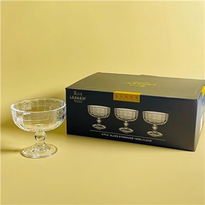 588-613 Набор из 6 креманок 230мл в под.уп.(х4)Стекло