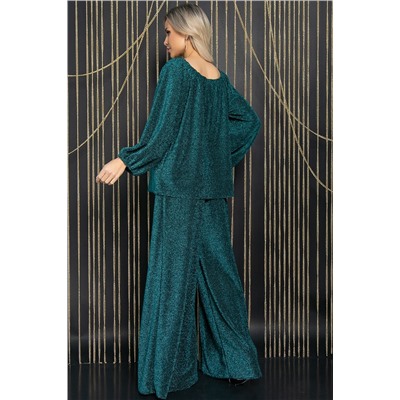 Костюм праздничный Бланш (изумруд) К14625-4М