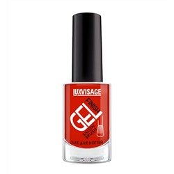 LuxVisage Лак для ногтей GEL finish тон  5 красная клубника  9мл