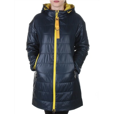 B19102 DK. BLUE Пальто демисезонное женское Aikesdfrs