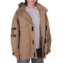 3104 DK. BEIGE Куртка демисезонная женская (100 гр. холлофайбер)