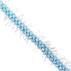 Мишура новогодняя «Метель» двойная, d=1.5 см, L-200 см, МИКС