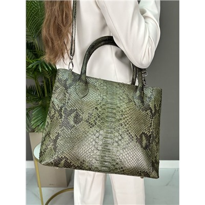 Сумка женская из кожи питона