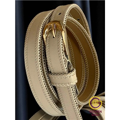 Ремень женский из экокожи 1,5х111 см Р3 тип 6