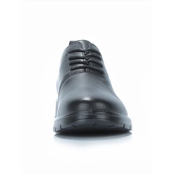 03-5076 BLACK Полуботинки женские (натуральная кожа)