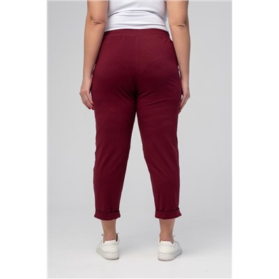 Брюки женские 25-569L5 бордо