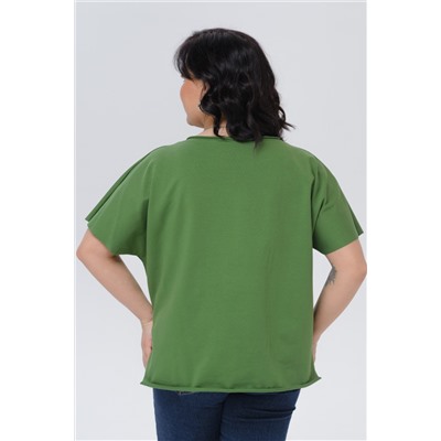 Джемпер женский 25-587L3-WB травяной