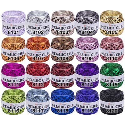 Пряжа YarnArt Metallic Club