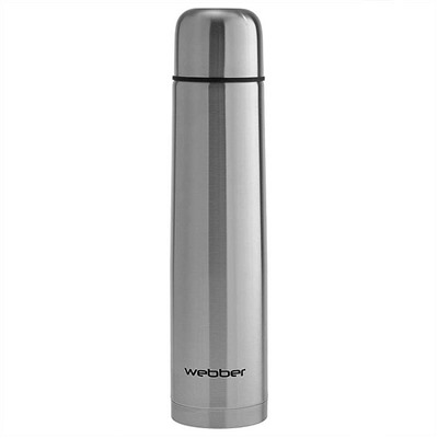 Термос WEBBER SS-1200Р узкое горло 1,2л кнопка (24) оптом