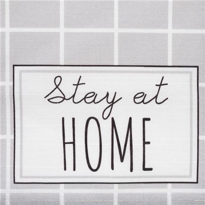 Полотенце Этель Stay at Home 40х73см, репс 210гр/м2, 100%хл