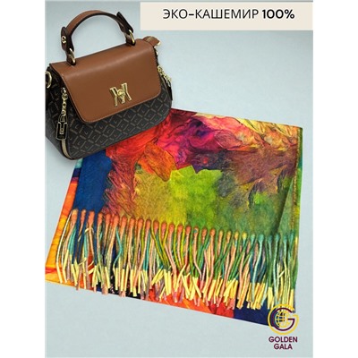 Платок теплый кашемировый с 3D принтом Арт 2591П/03