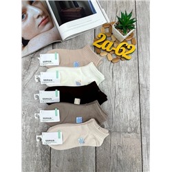 Набор носки короткие. Качество супер Размер 36-41 Цена.175₽ В наборе 5 пар.