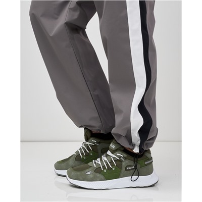 Спортивный костюм мужской весна-лето серого цвета 25736Sr