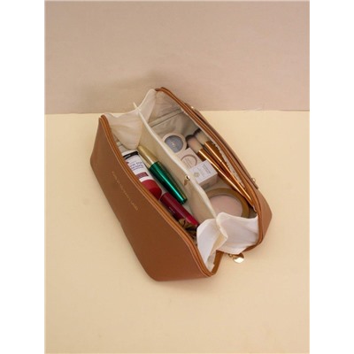 Сумка - органайзер из экокожи "Rose of no man's land" brown, 22*11*11 см