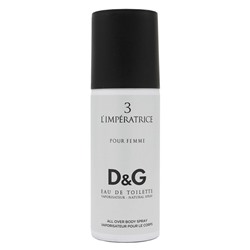 Дезодорант Dolce & Gabbana №3 L'imperatrice For Women deo 150 ml в коробке