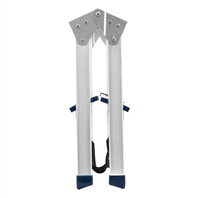 Стремянка двусторонняя 2 ступени, алюминиевая, Сибртех