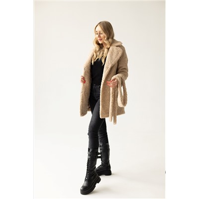 Шубка утеплённая 23700 (кэмел)