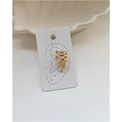 Серьги - кафф