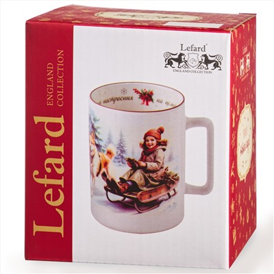 КРУЖКА LEFARD "ХОРОШЕГО НАСТРОЕНИЯ НА ЦЕЛЫЙ ГОД" 400МЛ