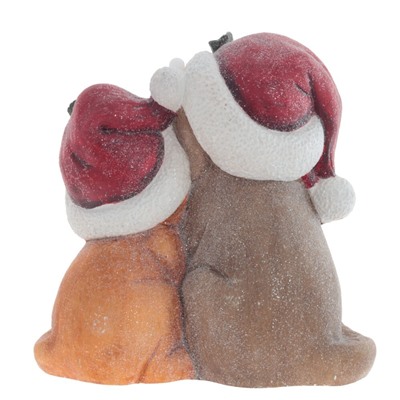 GAEM Фигурка декоративная с подсветкой "Собачки"(3хААА, н/п), L39 W23 H38.5 см