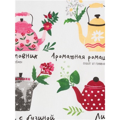 Полотенце кухонное «Травяные чаи» 35х60 см