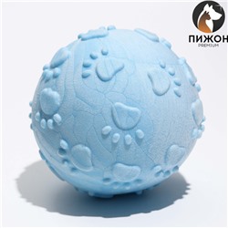 Игрушка плавающая «Отпечаток» Пижон Premium, вспененный TPR, 6.3 см, голубая